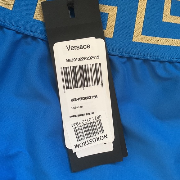 *NWT* Versace Greca band swim trunks XL, sold out in stores - Picture 2 of 8